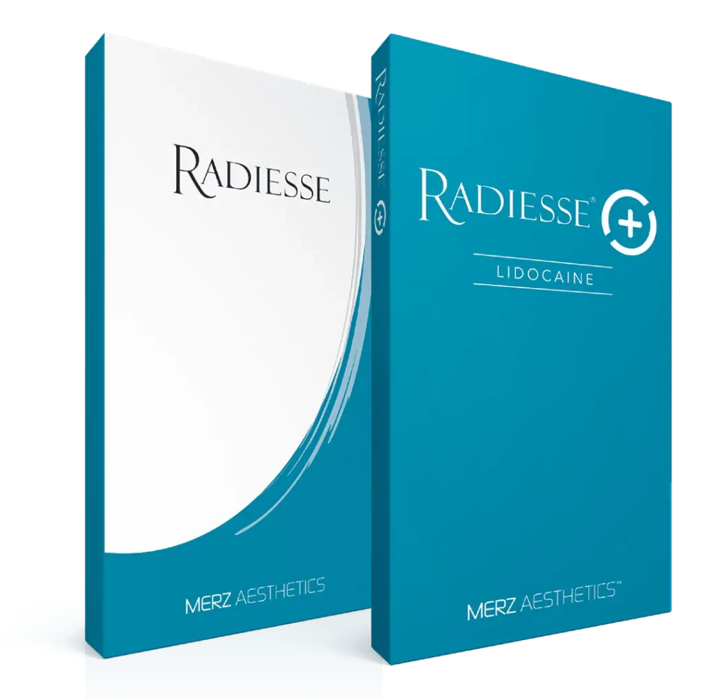 ผลิตภัณฑ์ Radiesse และ Radiesse Plus เปรียบเทียบการทำงานของ CaHA