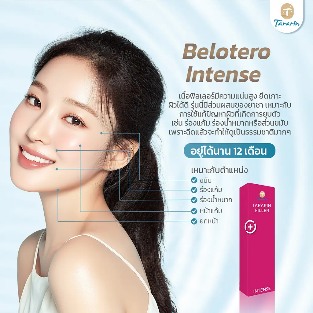 Belotero Intense ฟิลเลอร์เติมร่องลึก