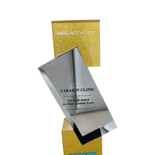 รางวัล Gold Award Merz German 2021 ธารารินคลินิก