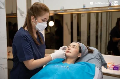 ฉีดสารเติมเต็ม Filler Belotero เพื่อลดความหย่อนคล้อย