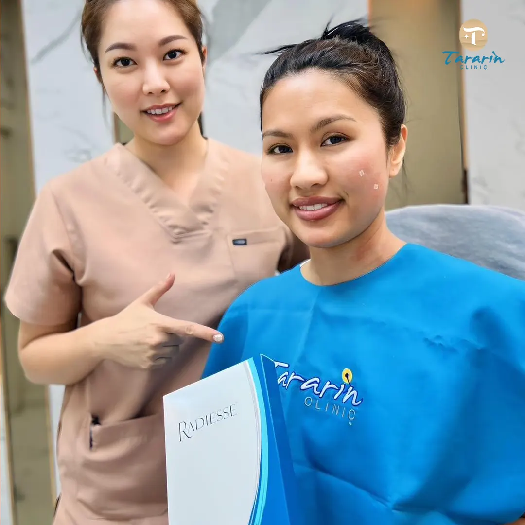 RADIESSE ผลลัพธ์หลังการรักษา ผิวอ่อนเยาว์ กระชับ ฟื้นฟู