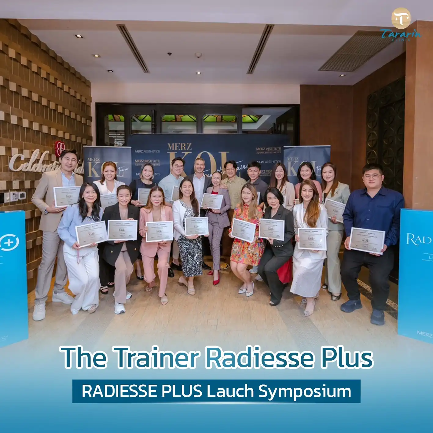 คุณหมอฝน ได้รับเชิญร่วมงาน เปิดตัว RADIESSE PLUS Launch Symposium 3