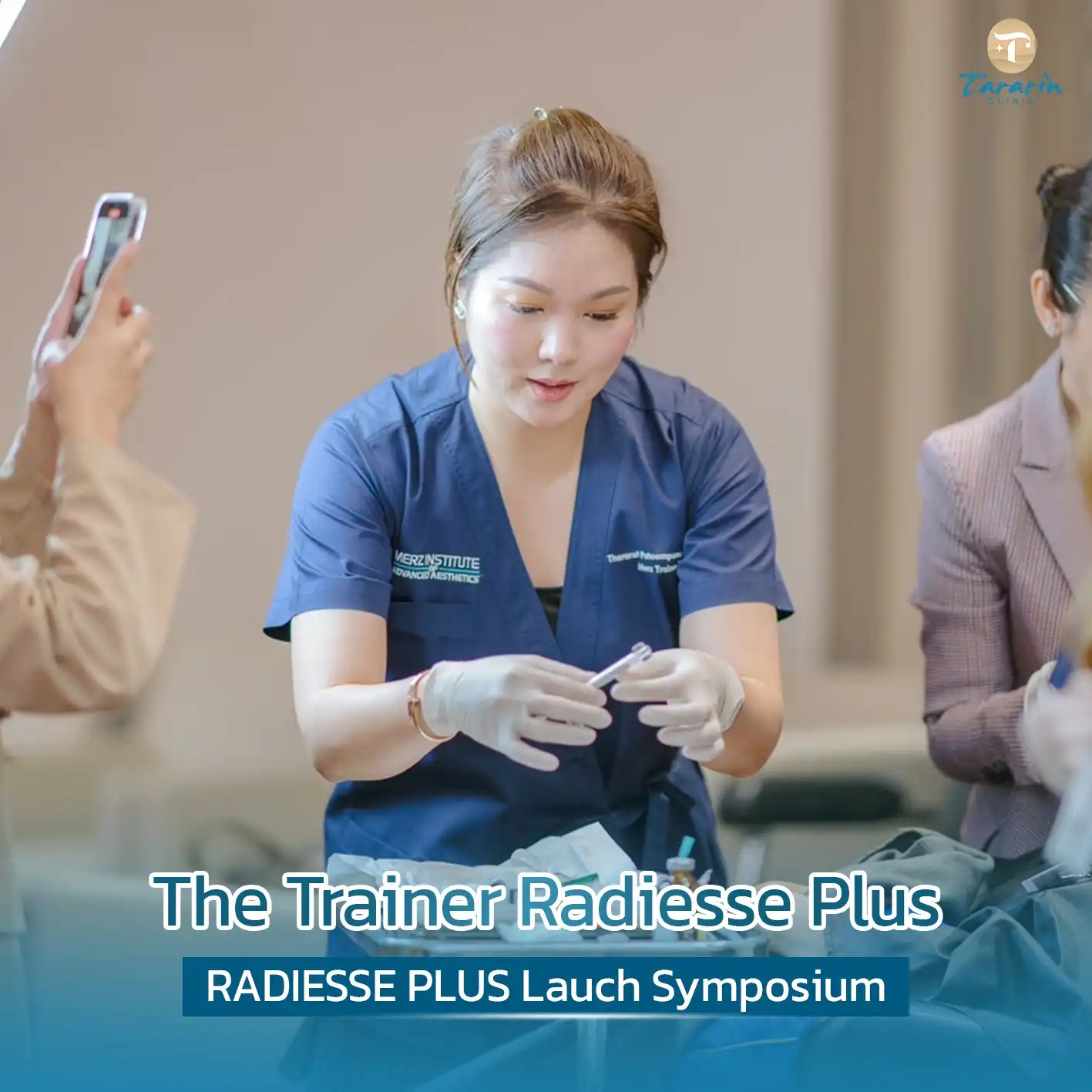 คุณหมอฝน ได้รับเชิญร่วมงาน เปิดตัว RADIESSE PLUS Launch Symposium 8