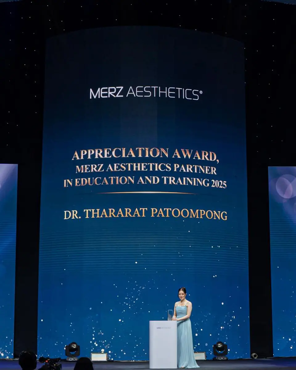 TARARIN CLINIC คว้า 3 รางวัลสำคัญจากงาน THANK YOU VERY MERZ GALA 2025 6