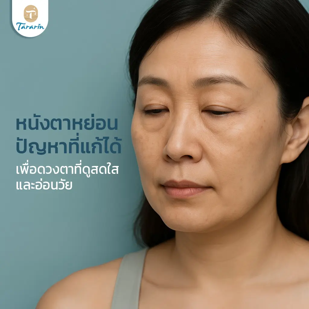 หนังตาหย่อน แก้ไขได้ด้วยแนวทางที่เหมาะกับคุณ