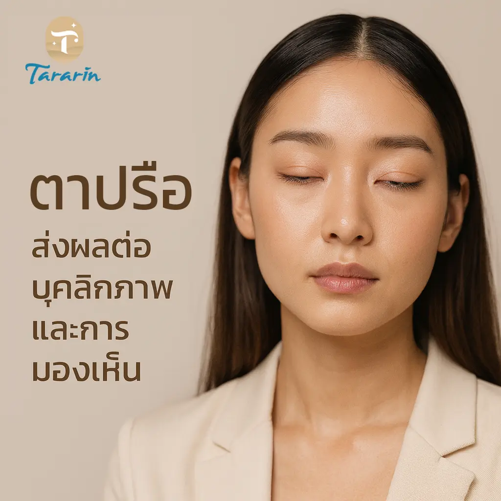 ตาปรือ อาการเปลือกตาตกที่ไม่ควรละเลย พร้อมแนวทางดูแลและแก้ไขอย่างเหมาะสม